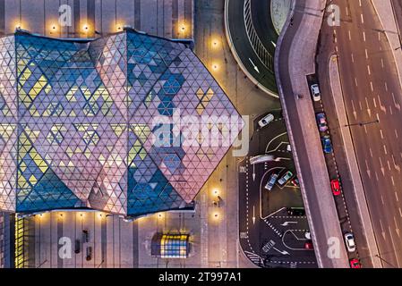 Lodz Fabryczna – der Hauptbahnhof in Lodz, Polen. Stockfoto