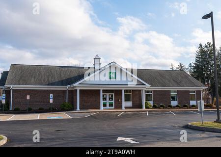 Eine Niederlassung der Northwest Bank in Warren, Pennsylvania, USA Stockfoto