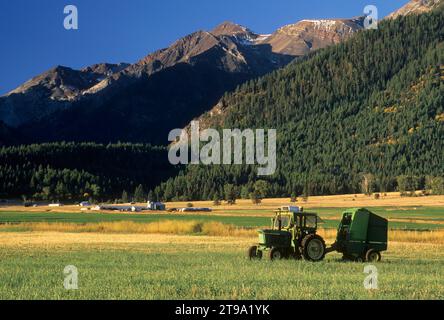 Ranchland nördlich von Enterprise, Wallowa County, Oregon Stockfoto