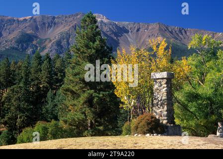 Chief Old Joseph Grave, Nez Perce National Historic Park, Oregon Stockfoto