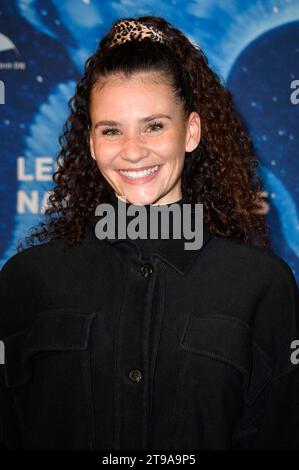 Betty Taube bei der Premiere der Produktion Legenden des Nachthimmels im Zeiss-Großplanetarium. Berlin, 23.11.2023 *** Betty Taube bei der Premiere der Produktion Legends of the Night Sky im Zeiss Großplanetarium Berlin, 23 11 2023 Foto:Xn.xKubelkax/xFuturexImagex Legenden 3130 Credit: Imago/Alamy Live News Stockfoto