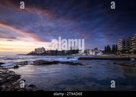 Sonnenaufgang Cronulla Beach Sydney Stockfoto