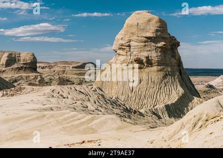 Versteinerter Wald Sarmiento, Provinz Chubut, Argentinien Stockfoto