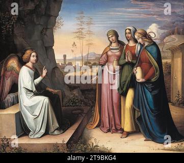 The Three Marys at the Tomb 1815-22 von Peter Cornelius Stockfoto