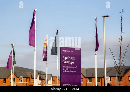 Apsham Grange in der Nähe von Topsham in Exeter Devon Großbritannien Stockfoto
