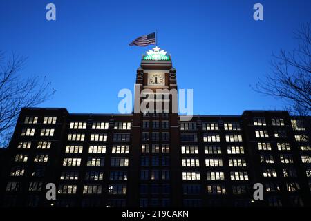 Das Hauptquartier des Starbucks Corporate Office HQon 23. Oktober 2023 in Seattle, Washington. (Foto: Kirby Lee/Getty Images) Stockfoto