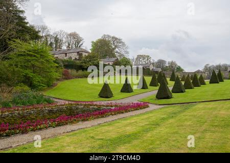 Plas Cadnant Hidden Gardens, Menai Bridge, Anglesey, Nordwales. Stockfoto