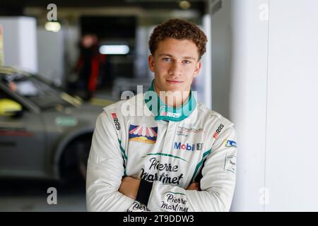 Porsche Motorsport Junior Shootout 2023, Alessandro Ghiretti (F), Porsche Carrera Cup Frankreich Stockfoto