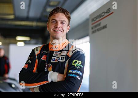 Porsche Motorsport Junior Shootout 2023, Dirk Schouten (NL), Porsche Carrera Cup Benelux Stockfoto