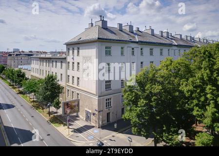 Wien, Straßenbahn, Remise (Betriebshof) Hernals // Wien, Straßenbahndepot Hernals Stockfoto