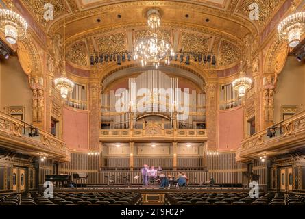 Budapest, Franz-Liszt-Musikakademie, Architekten Kálmán Giergl und Floris Kolb // Budapest, Franz-Liszt-Musikakademie, Architekten Kálmán Giergl und FL Stockfoto