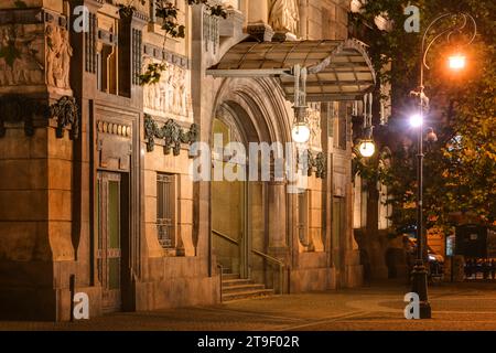 Budapest, Franz-Liszt-Musikakademie, Architekten Kálmán Giergl und Floris Kolb // Budapest, Franz-Liszt-Musikakademie, Architekten Kálmán Giergl und FL Stockfoto