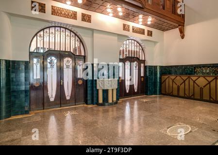 Budapest, Villa Familie Schiffer, József Vágó 1912 // Budapest, Villa Familie Schiffer, József Vágó 1912 Stockfoto