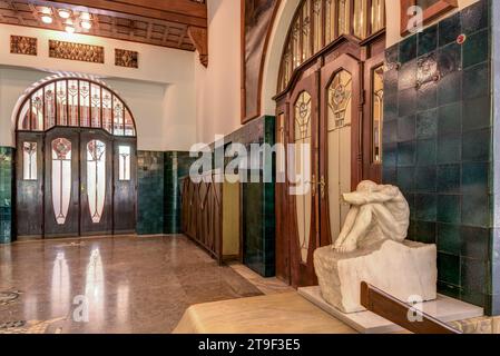 Budapest, Villa Familie Schiffer, József Vágó 1912 // Budapest, Villa Familie Schiffer, József Vágó 1912 Stockfoto