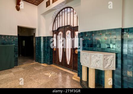 Budapest, Villa Familie Schiffer, József Vágó 1912 // Budapest, Villa Familie Schiffer, József Vágó 1912 Stockfoto