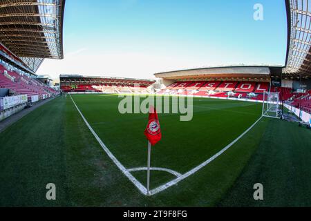 Bristol, Großbritannien. November 2023. Eine allgemeine Ansicht von Ashton Gate während des Sky Bet Championship Matches Bristol City gegen Middlesbrough in Ashton Gate, Bristol, Großbritannien, 25. November 2023 (Foto: Craig Anthony/News Images) in Bristol, Großbritannien am 25. November 2023. (Foto: Craig Anthony/News Images/SIPA USA) Credit: SIPA USA/Alamy Live News Stockfoto