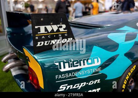 1993 Jaguar XJ220 TWR Le Mans GT, ausgestellt auf der Salon Privé Concours d’Elégance Motorshow im Blenheim Palace. Stockfoto