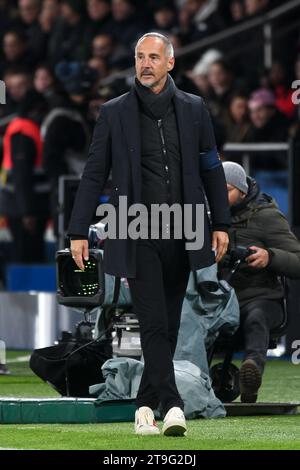 Paris, Frankreich. November 2023. ADI Hutter - PSG vs AS Monaco Ligue 1 im Parc des Princes, Paris, Frankreich, am 24. November 2023. 24.11.2023-Paris, FRANKREICH. Quelle: SIPA USA/Alamy Live News Stockfoto