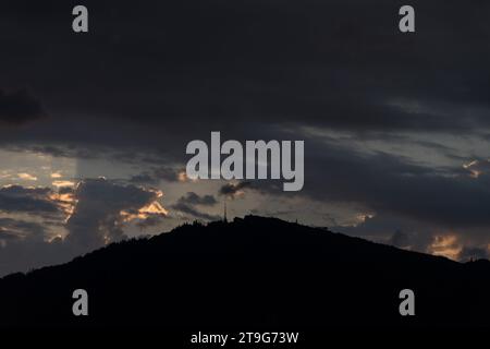 Traunstein, 1691 m ü.M. Hochberg in Altmünster am Traunsee, Salzkammergut, Oberösterreich © Wojciech Strozyk / Alamy Stock Ph Stockfoto