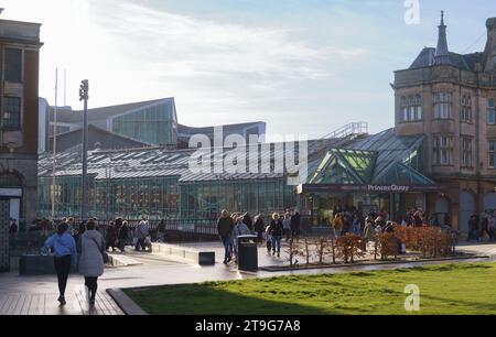 Princes Quay Einkaufszentrum, Hull, East Yorkshire Stockfoto