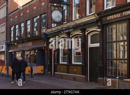 The Bonny Boat, Trinity House Lane, Hull Old Town, East Yorkshire, Großbritannien Stockfoto