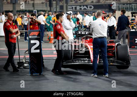 Abu Dhabi, Vereinigte Arabische Emirate. November 2023. Mohammed Ben Sulayem (VAE, FIA-Präsident), Grand Prix von Abu Dhabi am 25. November 2023 auf dem Yas Marina Circuit in Abu Dhabi, Vereinigte Arabische Emirate. (Foto von HOCH ZWEI) Credit: dpa/Alamy Live News Stockfoto