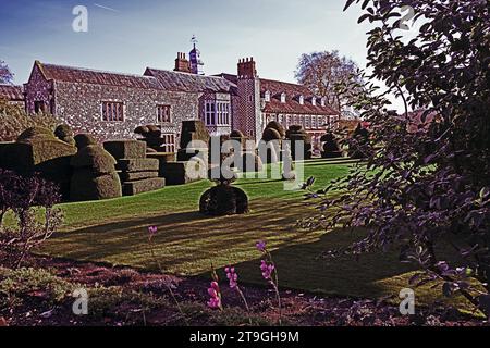 Hall Place im Herbst, Bexley, Kent, England Stockfoto