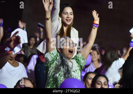 MANTA-CUMBRE-NO-VIOLENCIA-MUJER Manta, 25 de noviembre de 2023. Cumbre Mujeres por el Cambio, Celebrado en el Dia de No Violencia Contra la Mujer. API/Ariel OCHOA Manta Manabi Ecuador SOI-MANTA-CUMBRE-NO-VIOLENCIA-MUJER-66dfb6d192aaa46acf7174046f82add1e *** MANTA SUMMIT NO VIOLENCE WOMAN Manta, 25. November 2023 Women for Change SUMMIT, abgehalten am Tag der keine GEWALT gegen Frauen API Ariel OCHOA Manta Manabi Ecuador Copyright Manta SUMMIT: Imai Manta Manta SUMMIT NO VIOLENCE, 25 Stockfoto