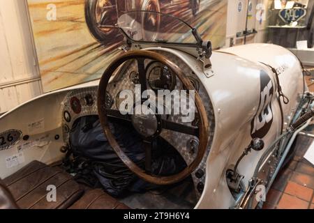 1922 Leyland Thomas Special Recreation Car im Brooklands Museum, Weybridge, Surrey, Großbritannien Stockfoto