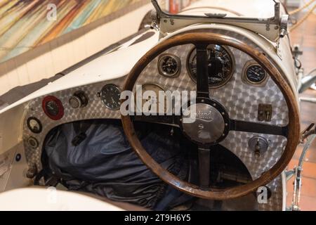 1922 Leyland Thomas Special Recreation Car im Brooklands Museum, Weybridge, Surrey, Großbritannien Stockfoto