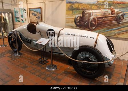 1922 Leyland Thomas Special Recreation Car im Brooklands Museum, Weybridge, Surrey, Großbritannien Stockfoto