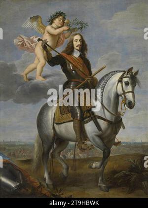 Reiterporträt von Erzherzog Leopold Wilhelm um 1650 von Jan Van den Hoecke Stockfoto