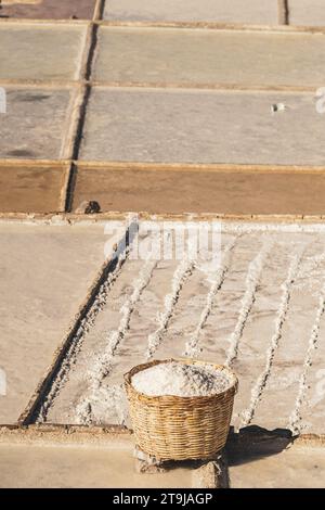 Salinas las grandes zapotlitan Salinas y capilla enterrada, Salzbergbau, Salzpfälzer, in der Nähe von Zapotitlán, Tehuacan, Puebla, Mexiko, 2022 Stockfoto