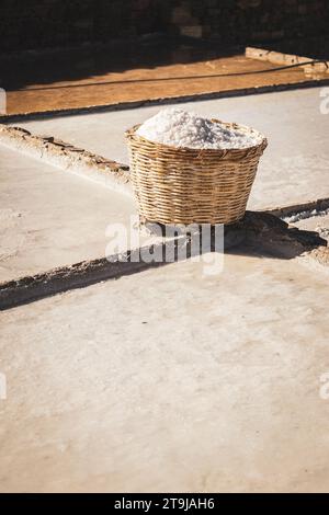 Salinas las grandes zapotlitan Salinas y capilla enterrada, Salzbergbau, Salzpfälzer, in der Nähe von Zapotitlán, Tehuacan, Puebla, Mexiko, 2022 Stockfoto