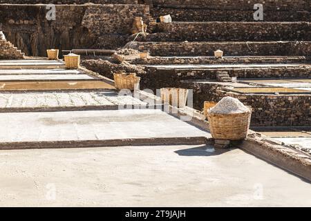 Salinas las grandes zapotlitan Salinas y capilla enterrada, Salzbergbau, Salzpfälzer, in der Nähe von Zapotitlán, Tehuacan, Puebla, Mexiko, 2022 Stockfoto