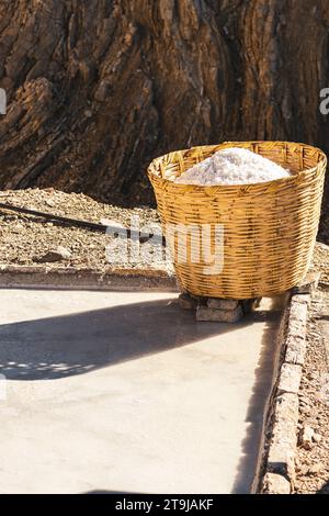 Salinas las grandes zapotlitan Salinas y capilla enterrada, Salzbergbau, Salzpfälzer, in der Nähe von Zapotitlán, Tehuacan, Puebla, Mexiko, 2022 Stockfoto