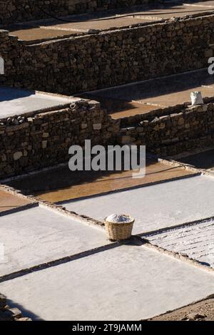 Salinas las grandes zapotlitan Salinas y capilla enterrada, Salzbergbau, Salzpfälzer, in der Nähe von Zapotitlán, Tehuacan, Puebla, Mexiko, 2022 Stockfoto