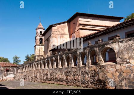 Templo del Sagrario, mexikanischen Kirche in Patzcuaro, Michoacan Stockfoto