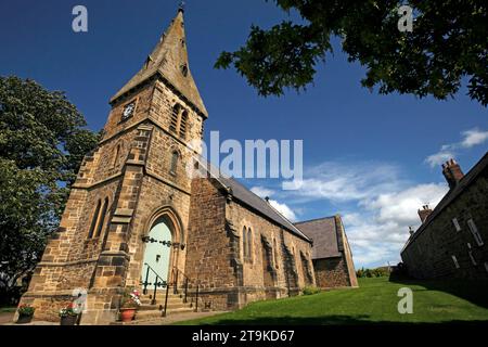 St. John the Baptist Church, Alnmouth. Northumberland. UK Stockfoto