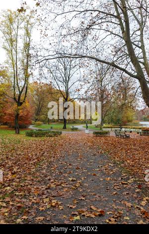 Litzensee Park, Herbst, Charlottenburg, Berlin Stockfoto