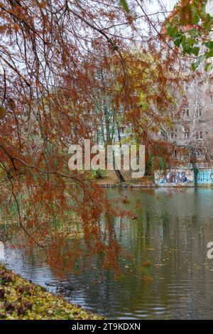 Litzensee Park, Herbst, Charlottenburg, Berlin Stockfoto