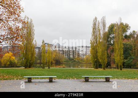 Litzensee Park, Herbst, Charlottenburg, Berlin Stockfoto