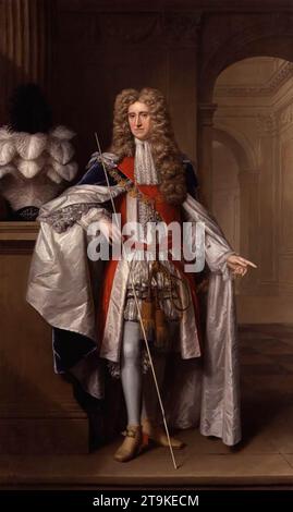 Thomas Osborne, 1. Duke of Leeds („Lord Danby“) 1704 von Johann Kerseboom Stockfoto