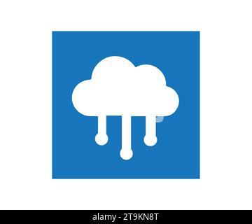 Vektorpanat mit Datenlogo Stock Vektor