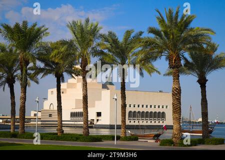 Katar, Doha, Museum für Islamische Kunst, I.M.Pei Architekt, MIA Park, Stockfoto