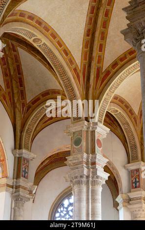 Italien, Toskana, Val d'Orcia als Weltkulturerbe von der UNESCO, Pienza Pienza Dom aufgeführt Stockfoto