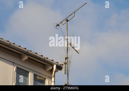 Kopenhagen, Dänemark /26. November 2023/.Fernsehen anatna auf dem Dach in Kastrup Kopenhagen Foto.Francis Joseph Dean/Dean Pictures Credit: Imago/Alamy Live News Stockfoto