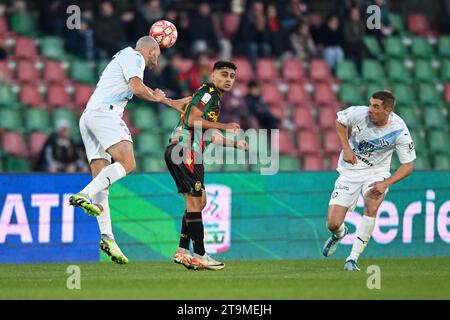 Terni, Italien. November 2023. Während des Spiels der italienischen Serie BKT zwischen Ternana Calcio und Palermo F.C. am 26. November 2023 im Libero Liberati Stadion in Terni, Italien Credit: Independent Photo Agency/Alamy Live News Stockfoto