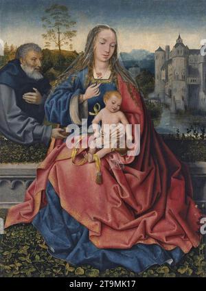 Die Heilige Familie um 1508 von Meister von Frankfurt Stockfoto