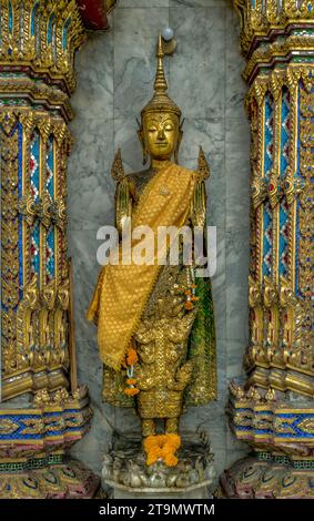 Wat Hua Lamphong Tempel Detail Bangkok Stockfoto